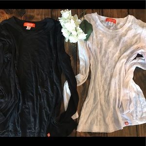 Two Orange Standard long sleeve scrub undershirts